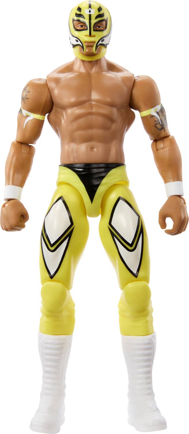 Alt View 1. Mattel - Mattel Collectible - WWE Main Event 6" Rey Mysterio Action Figure   - COLLECTIBLES - Multicolor.