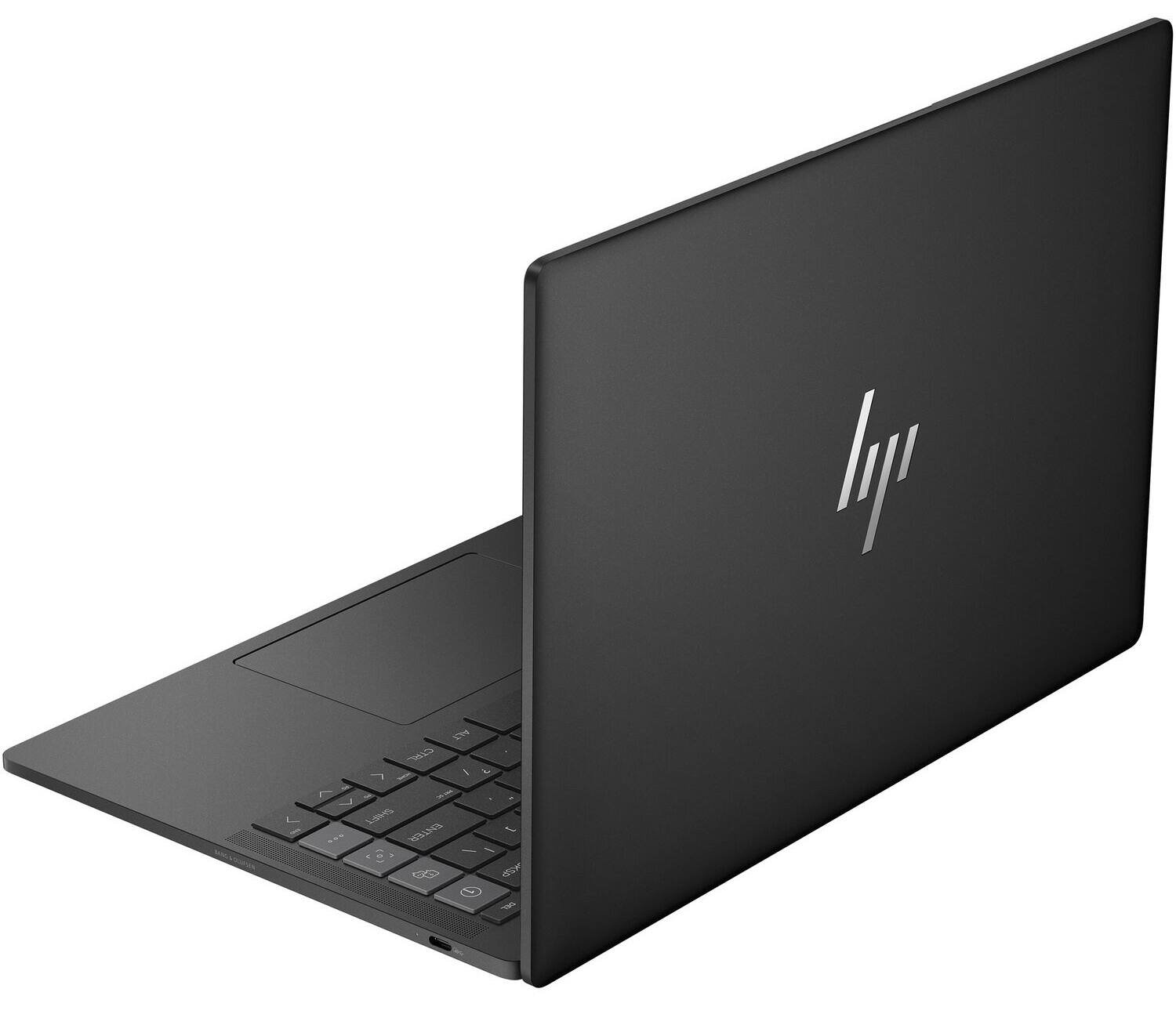 Alt View 3. HP - HP Dragonfly Pro One 889T2AA#ABA  Laptop, Ryzen 7 7736U, 16GB, 512GB SSD, 14.0" Touch, Radeon 680M, Win 11 Home - Sparkling Black.
