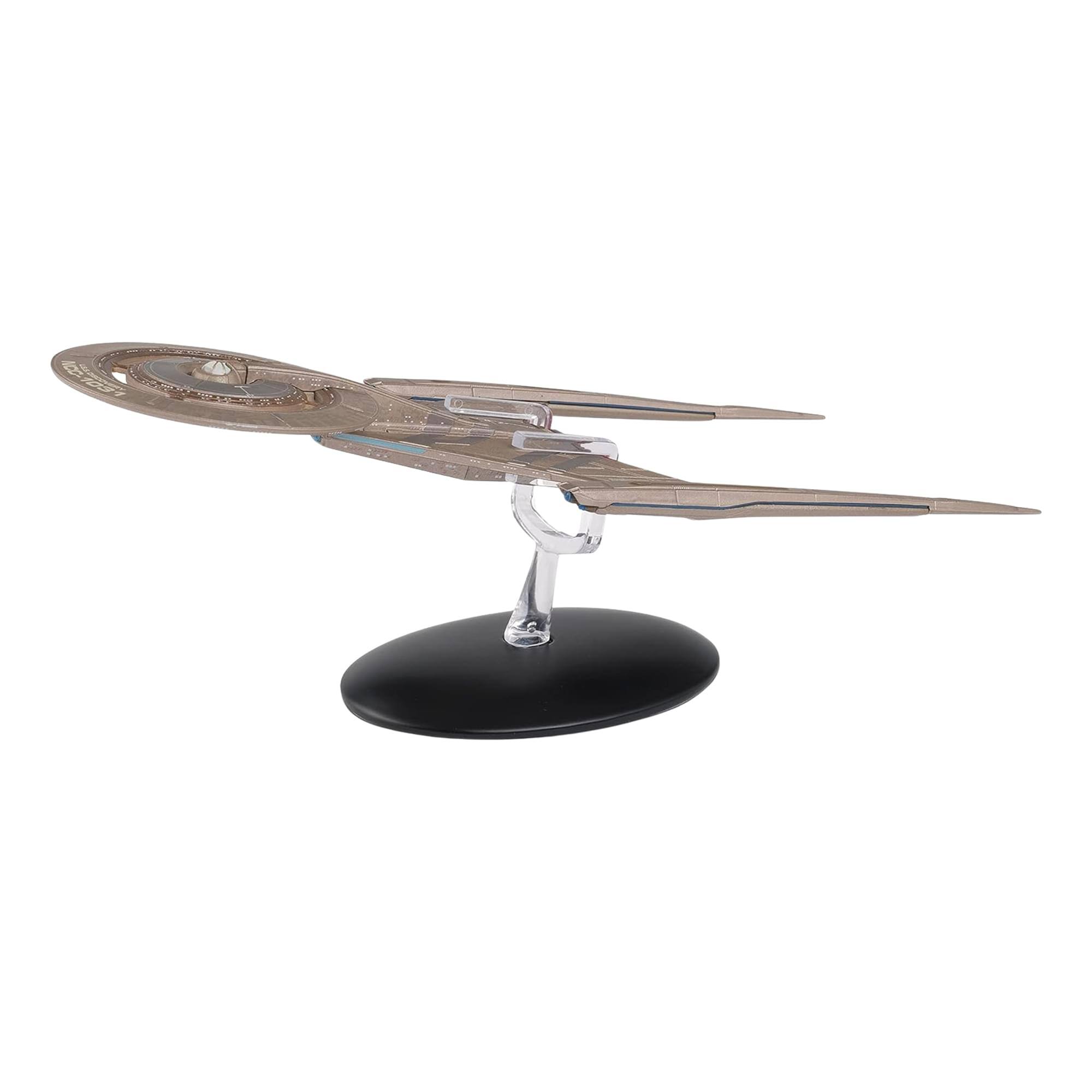 Alt View 4. Eaglemoss - Eaglemoss Star Trek Discovery Starship Replica | USS Discovery - Grey.
