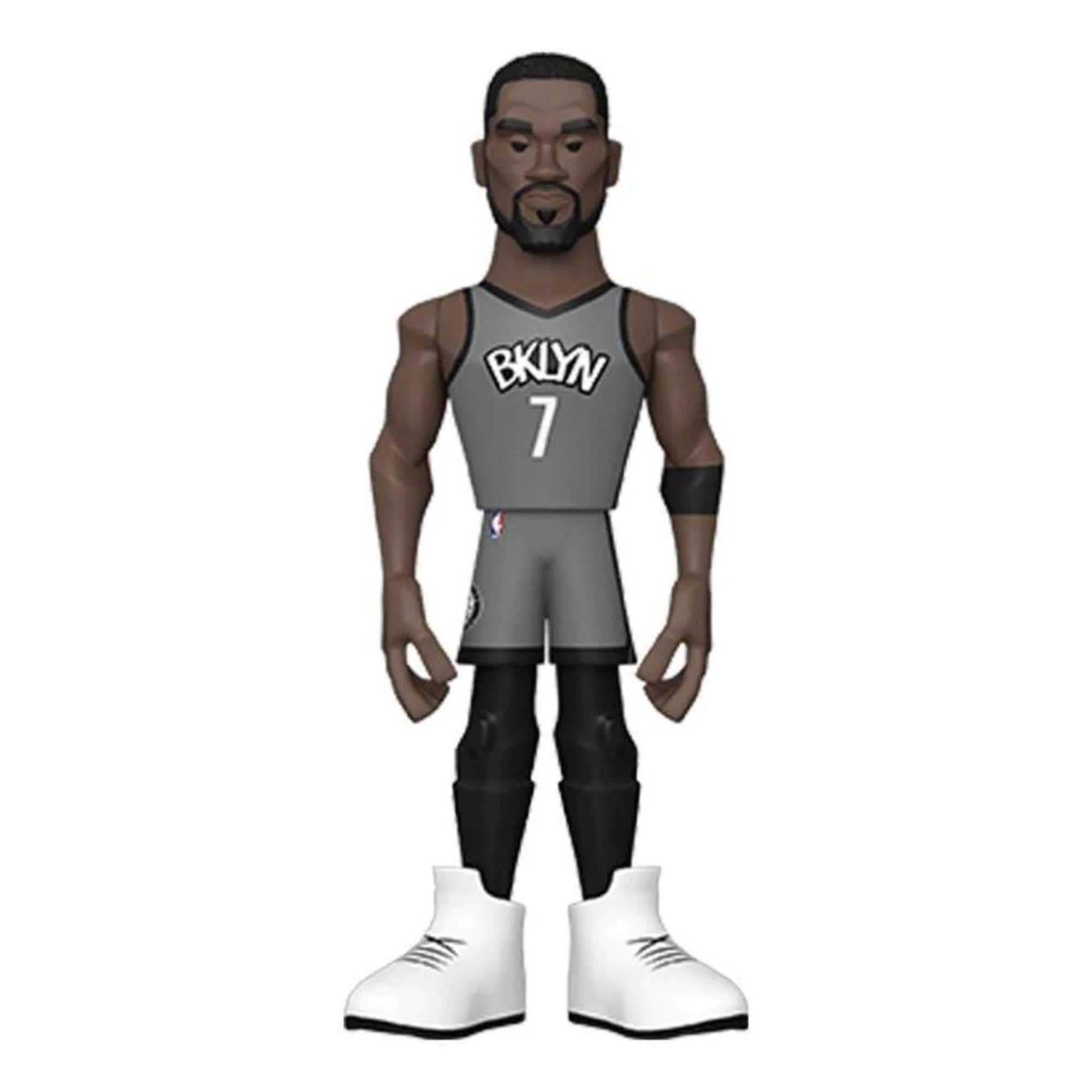 Brooklyn Nets NBA Funko Gold 5 Inch Vinyl Figure | Kevin Durant - Black/White price history on PriceWatchPro