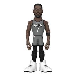 Brooklyn Nets NBA Funko Gold 5 Inch Vinyl Figure | Kevin Durant - Black/White