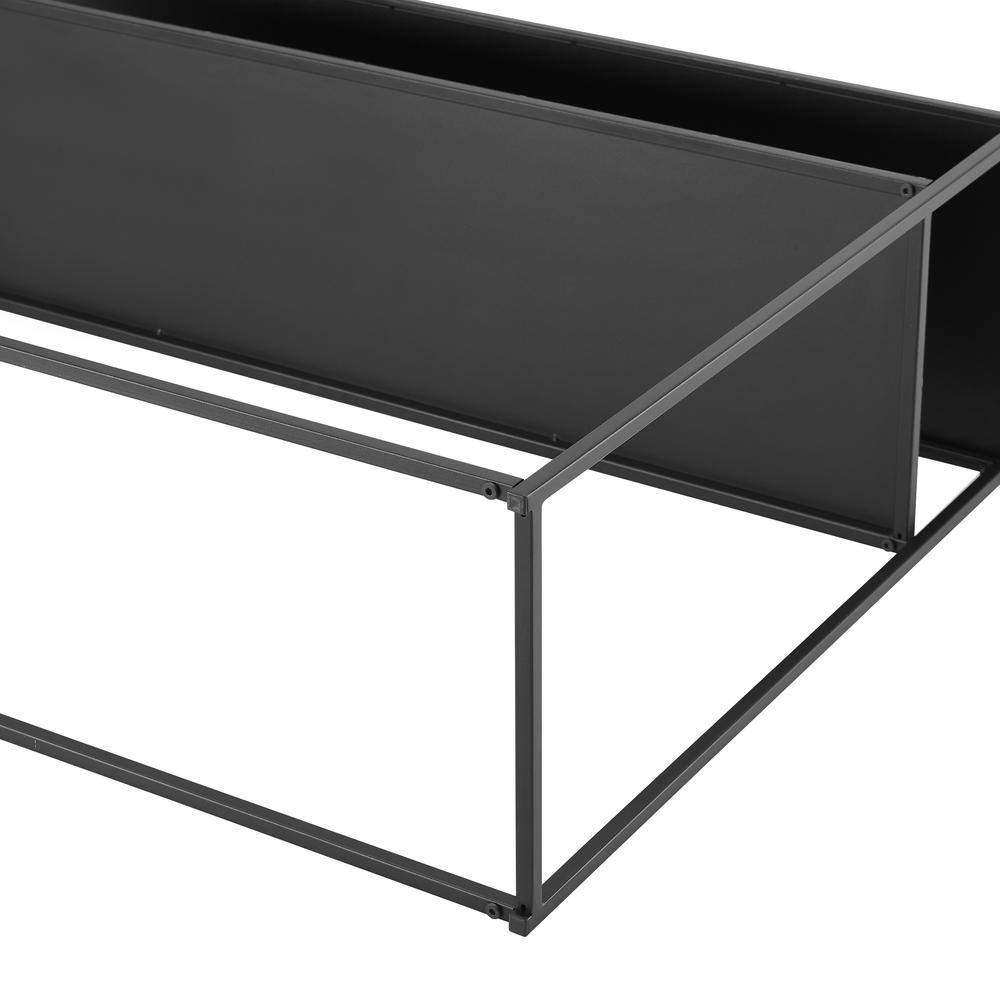 Alt View 6. Crosley Furniture - Braxton Entryway Console Table - Matte Black.