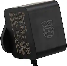 Raspberry Pi - SC1158 Power Adapter Pi5 Official Original 27W Power PD Adapter USB-C 5.1V5A Type-C Interface ,Black