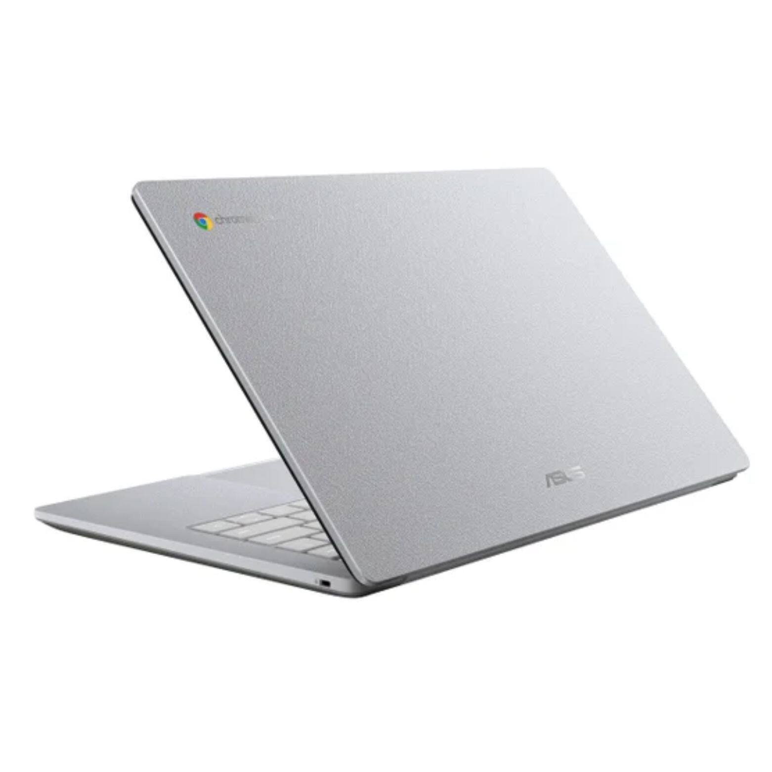 Alt View 4. ASUS - Chromebook CX14 14" FHD Touch Intel Celeron N4500 1.10 GHz up to 2.8 GHz 8GB RAM 128GB eMMC ChromeOS - Grey.