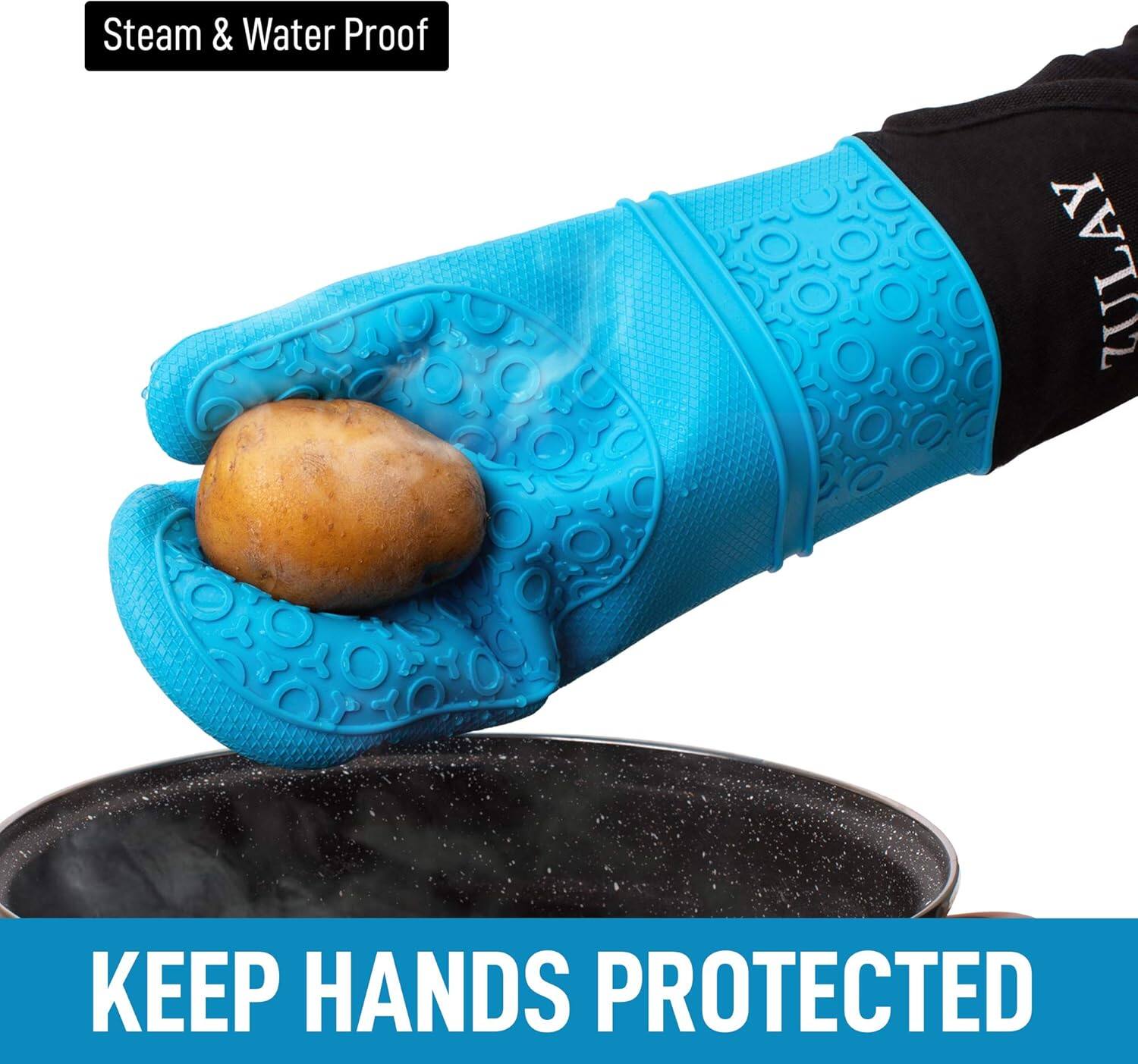 Steam & Water Proof

KEEP HANDS PROTECTED
