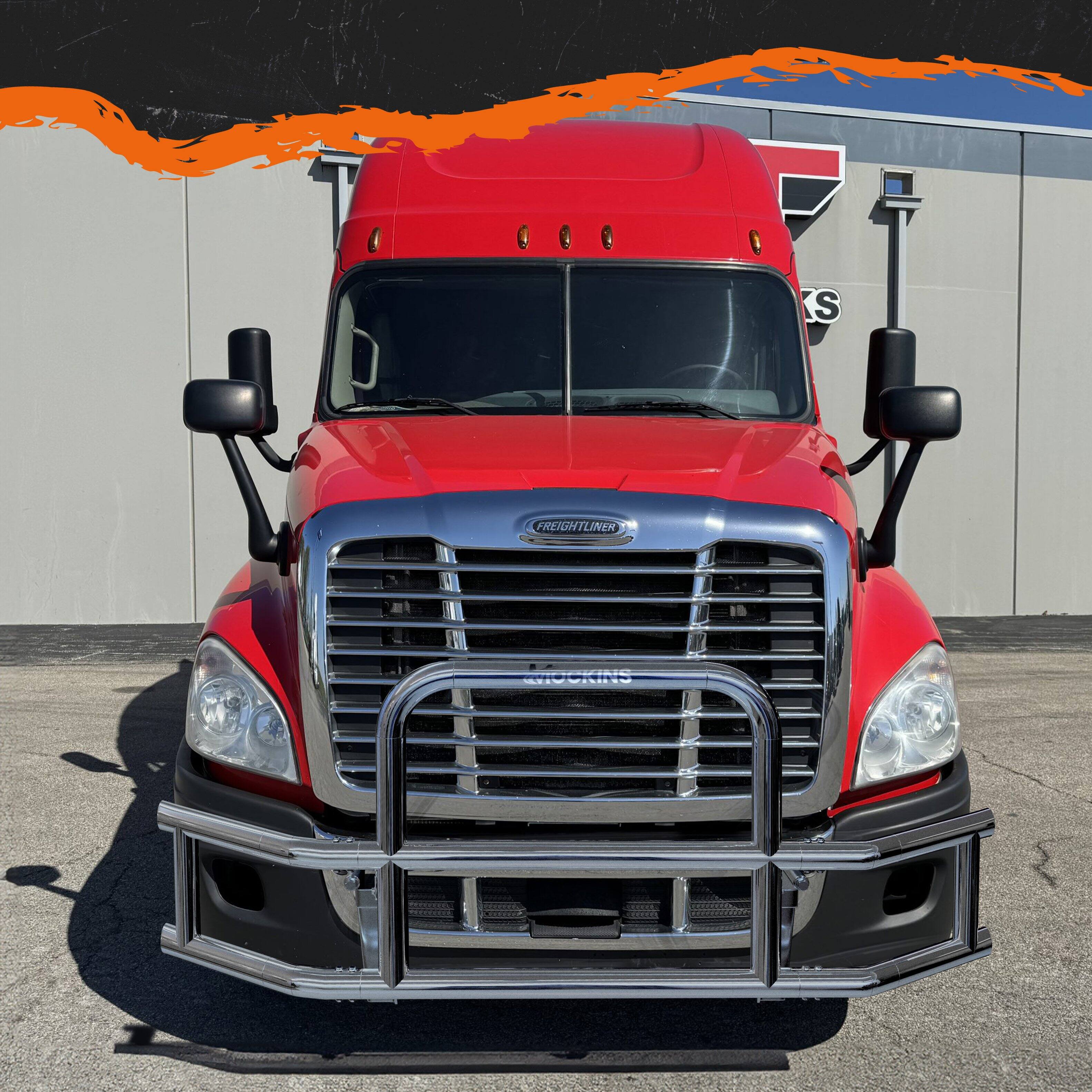 The text on the image reads:

"Freightliner"