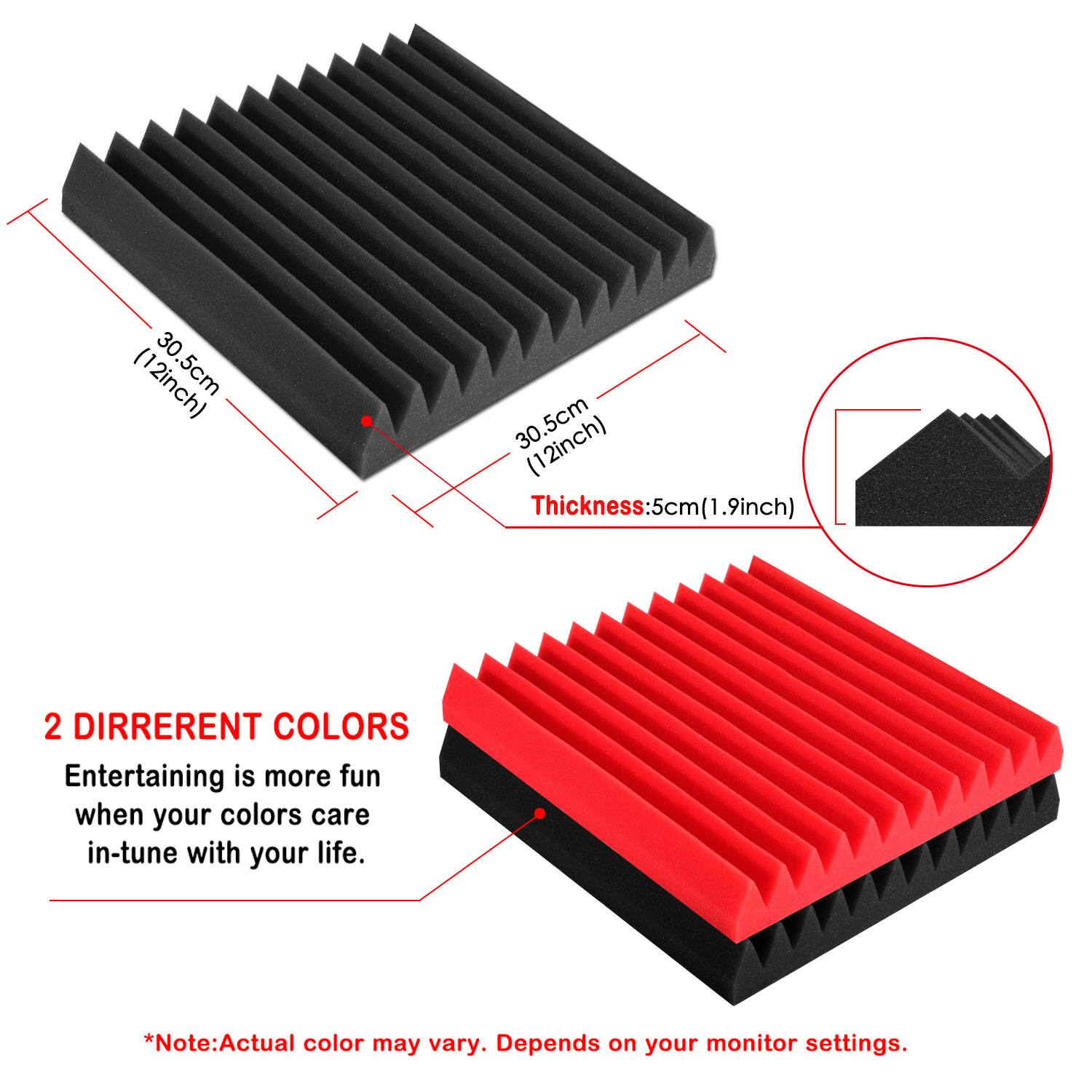 (12inch) 30.5cm (12inch) Thickness:5cm (1.9inch) 2 DIRRERENT COLORS Entertaining is more fun when your colors care in-tune with your life. *Note:Actual color may vary. Depends on your monitor settings.