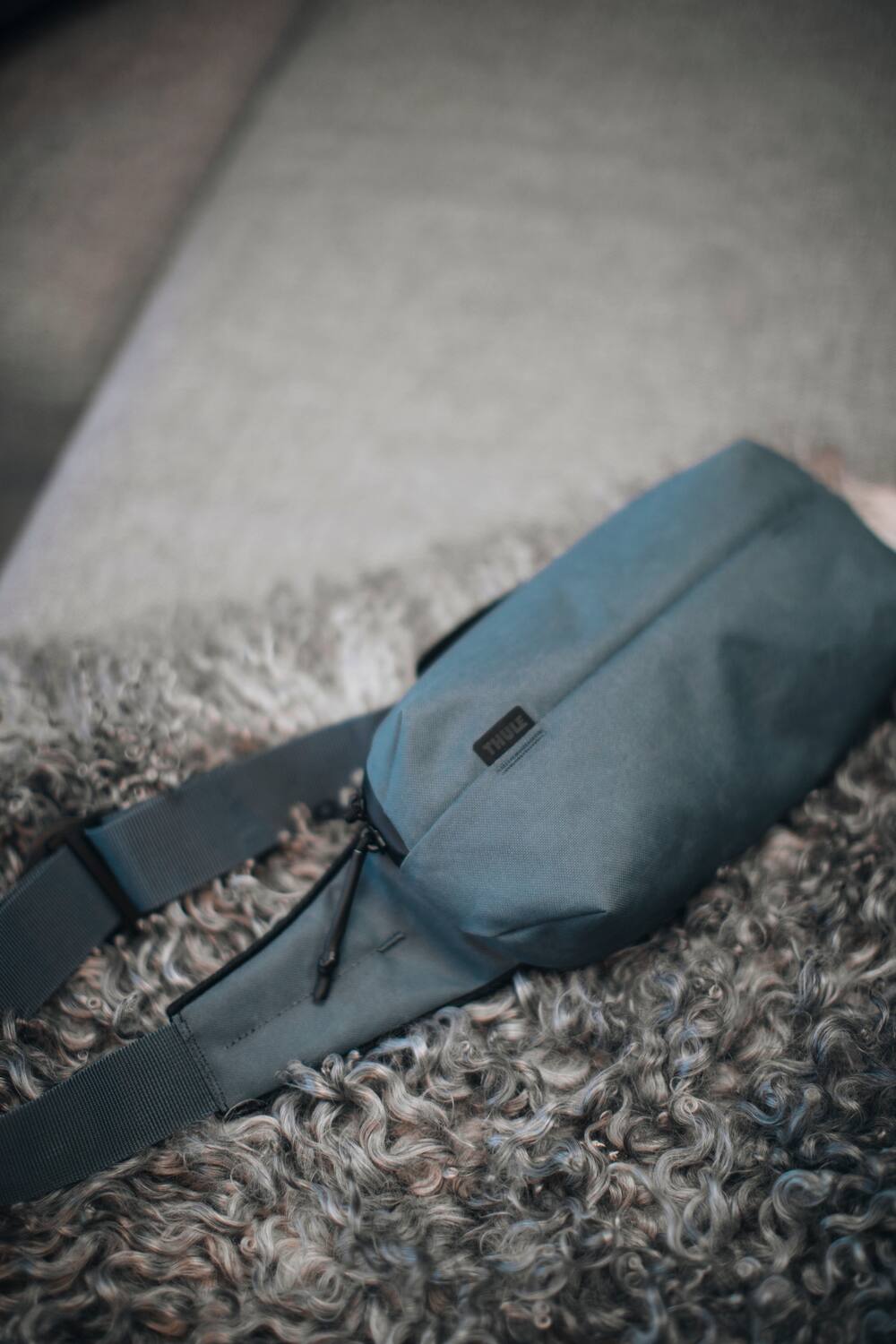 Alt View 6. Thule - Aion Sling Crossbody Bag – Compact Everyday Travel Organizer - Dark Slate.