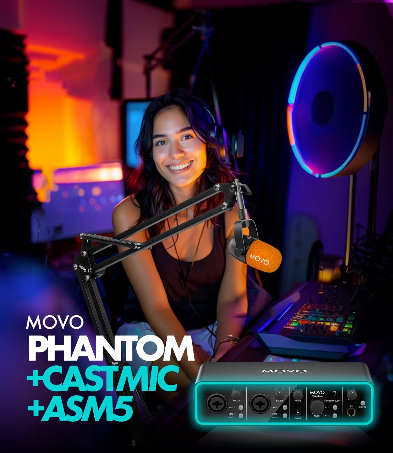 MOVO PHANTOM + CASTMIC + ASM5