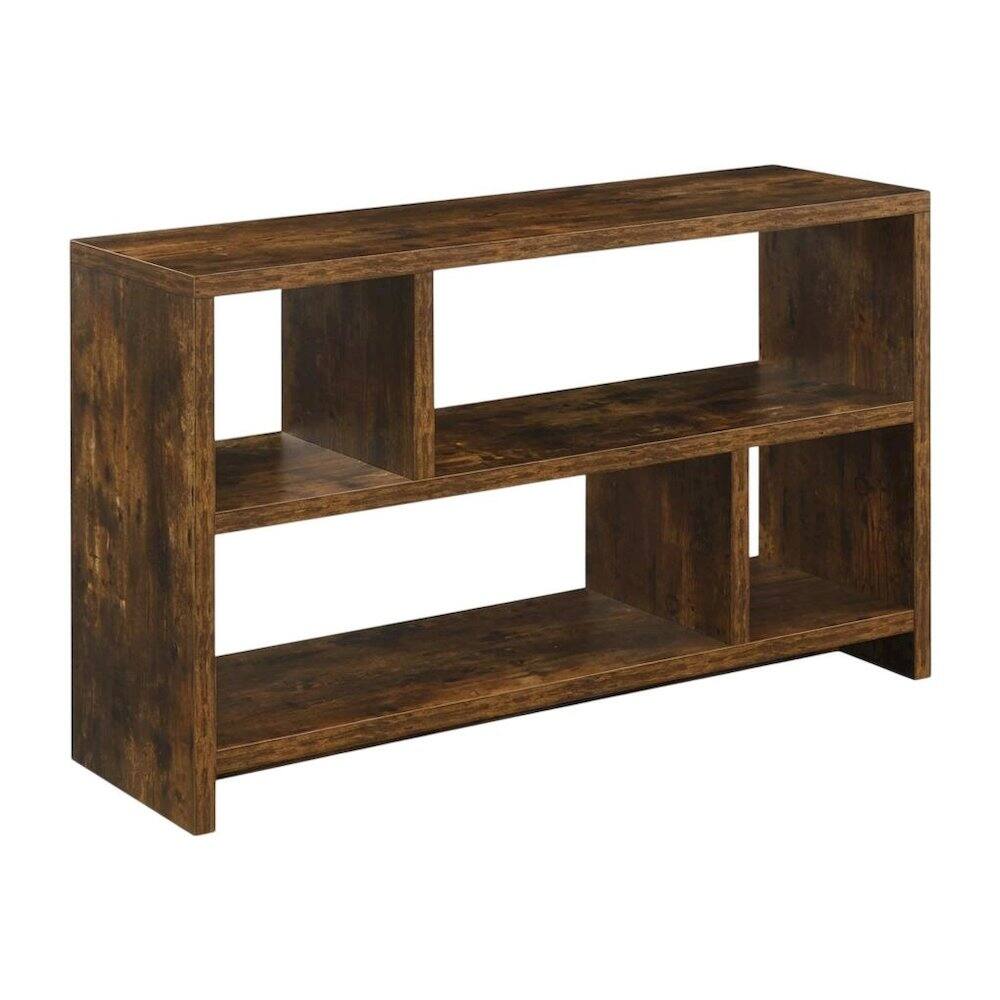 FurniFact - Barnwood TV Stand Console with Shelves and Hollow Core Material - Beige price history on PriceWatchPro