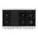 Alt View 1. ZLINE - 48 in. Wide 6 Burner Paramount Satin Double Oven Gas Range (SGRS-WM-48) - Satin Steel/White Matte.