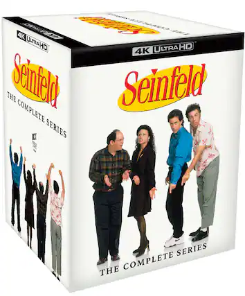 Front. Seinfeld: The Complete Series - 4K UHD.