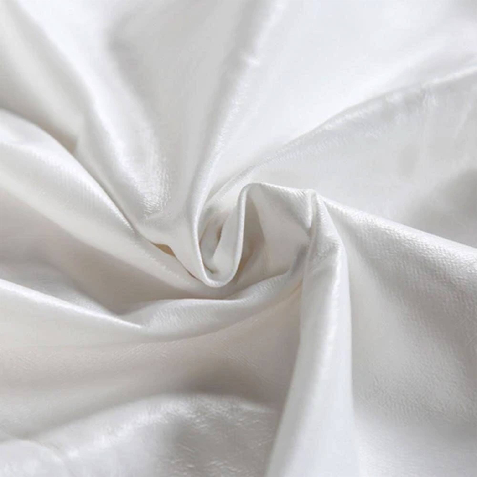 Alt View 5. Sleepgram - Sleepgram Breathable Sweat Proof Cotton Cover Mattress Protector, Full, White - White.