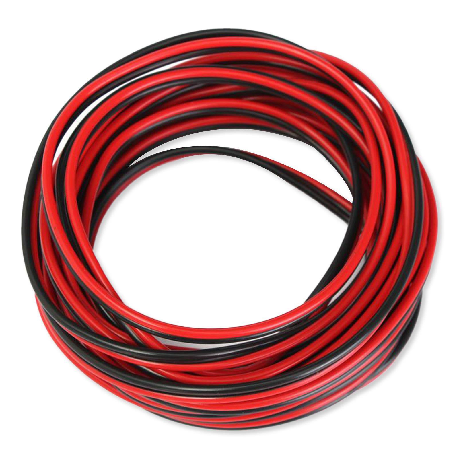 Lithe Audio - 5M Speaker Cable 18GA - Black|Red