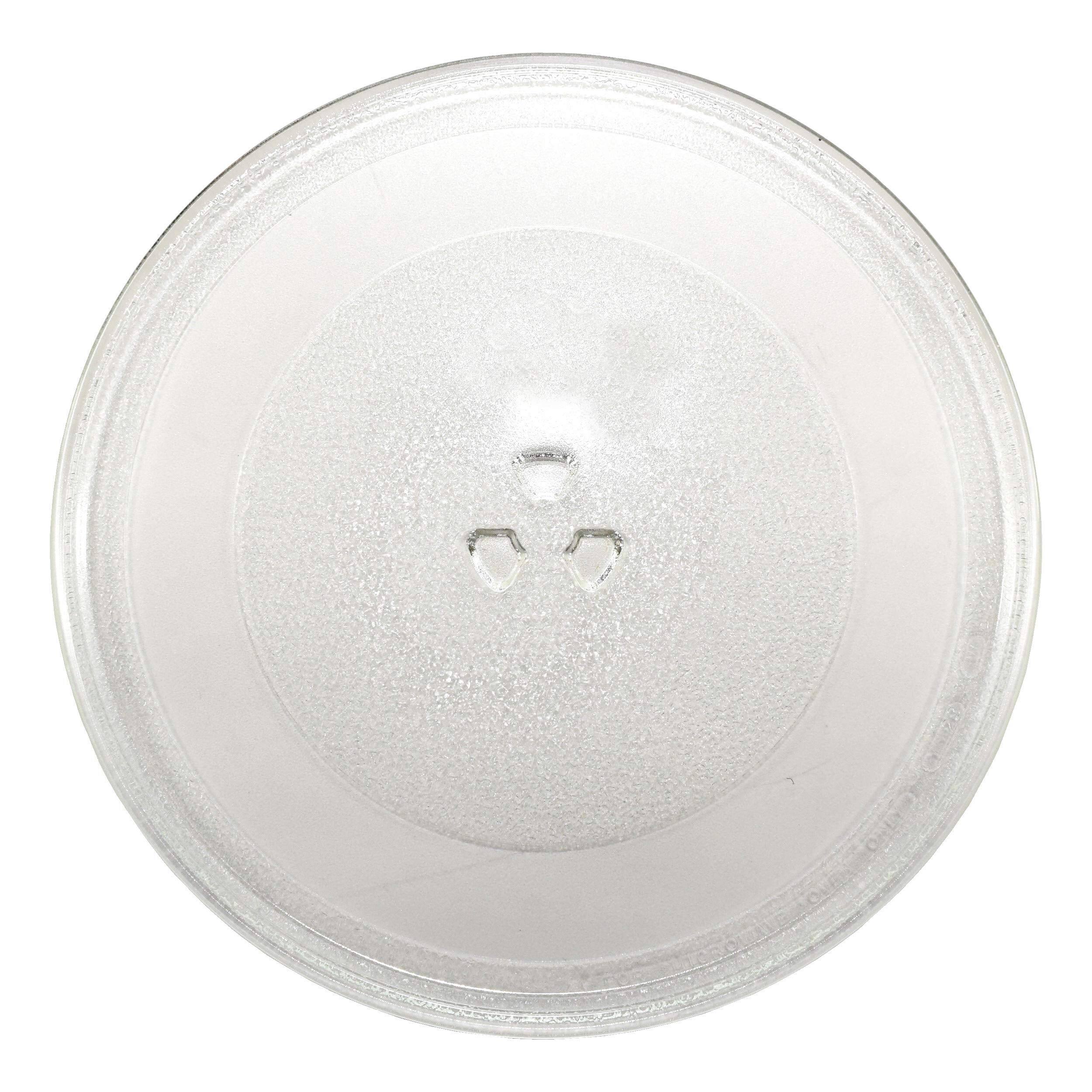 Angle. HQRP - 12-inch Glass Turntable Tray for Amana R0130603 WPR0130603 ACO1840AB AMV4204AAB AMV5206AAB JMV8196AAB Microwave.
