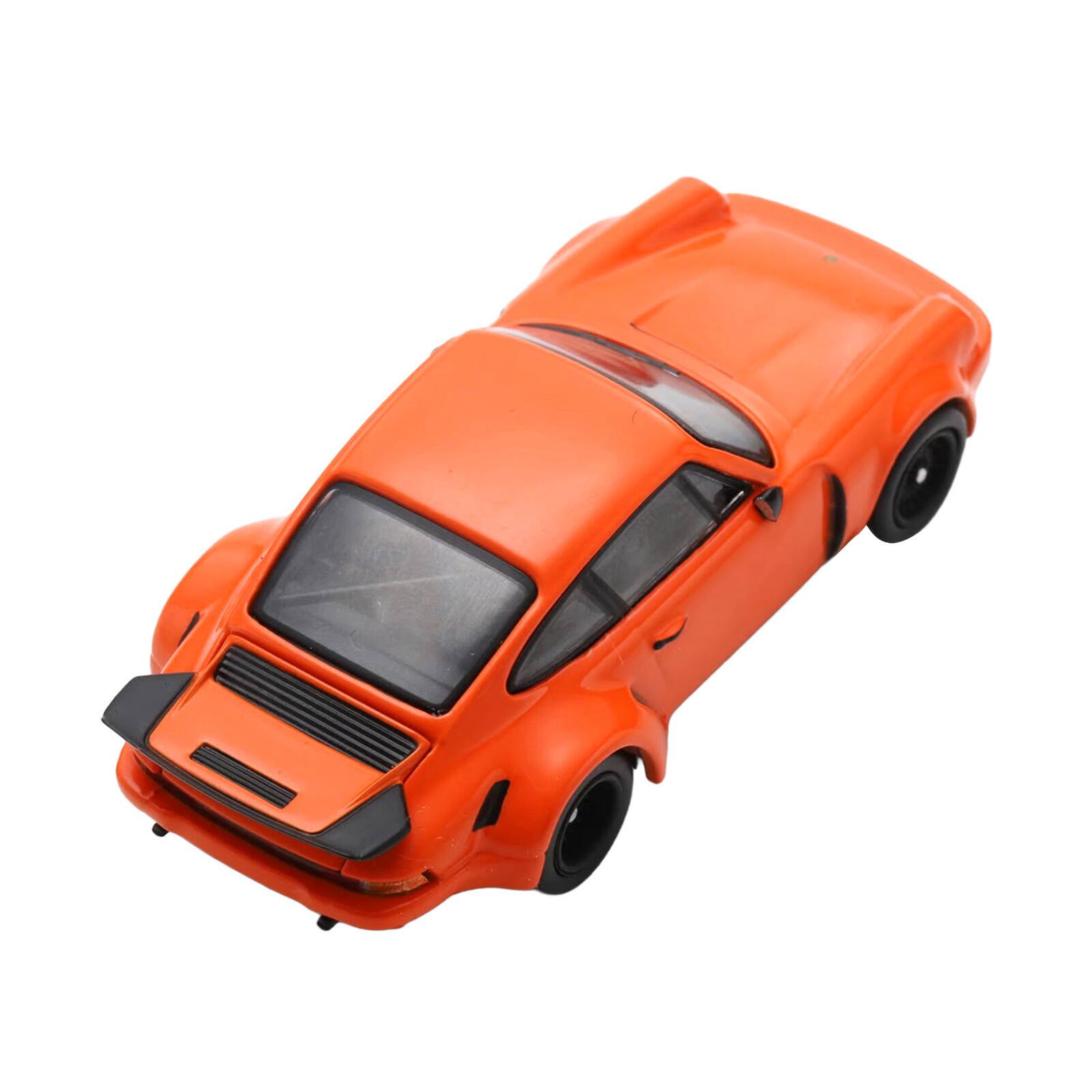 Alt View 4. Spark - 1974 Porsche 911 Carrera RSR 3.0 Orange 1/64 Model Car by Spark.