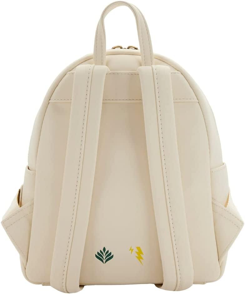 Alt View 1. LoungeFly - Pokemon Elements Triple Pocket Mini Backpack - Red.