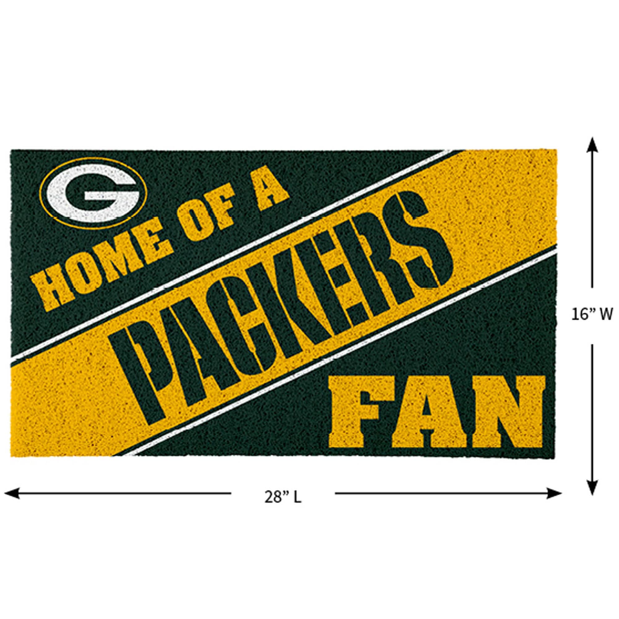 G A OF HOME PACKERS 16" W FAN 28" L