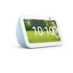 Amazon - Echo Show 5 (newest model), Smart display with Alexa+, 2x the bass and clearer sound - Cloud Blue