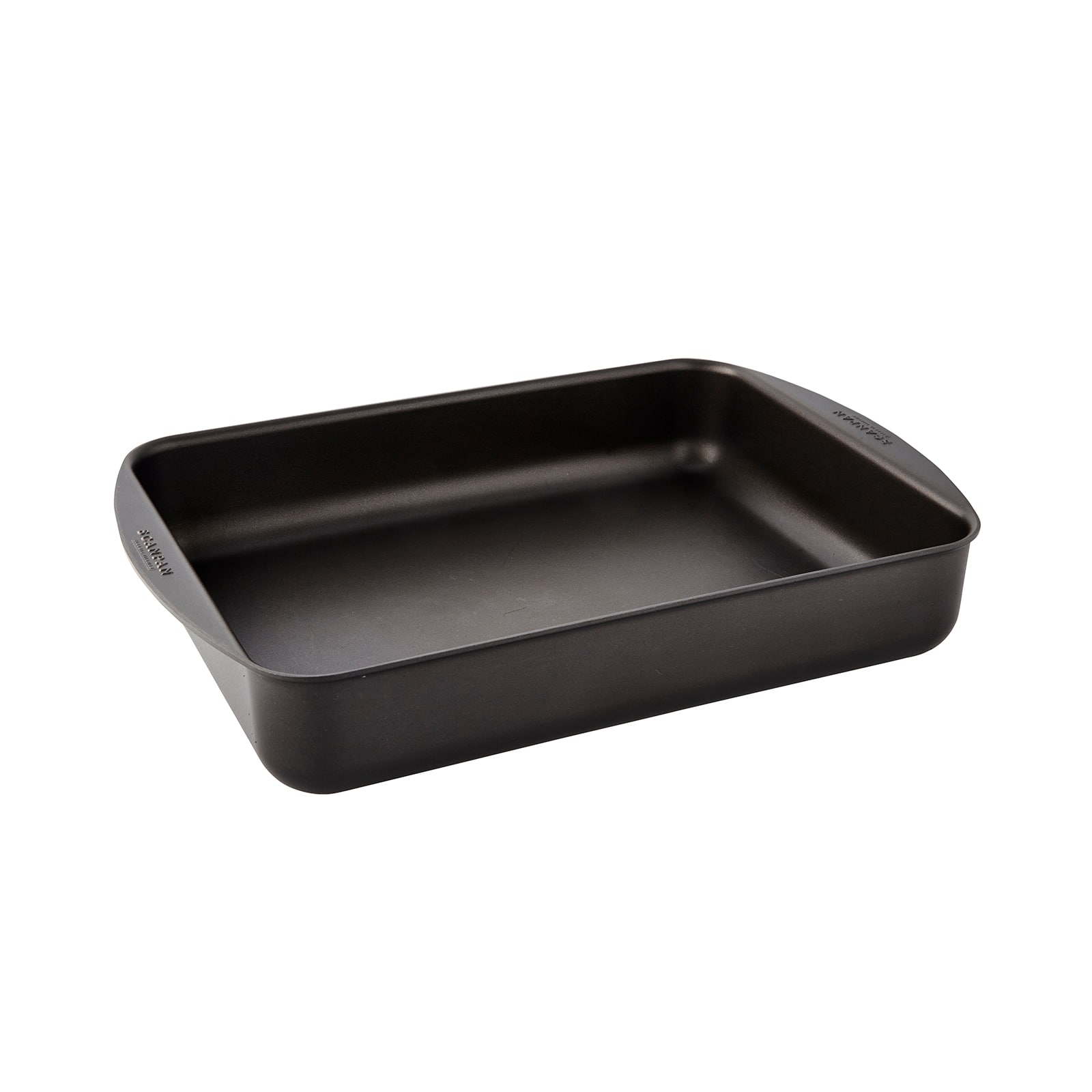 Scanpan - Classic 15.25" x 10.5" Roasting Pan, 5.25 Qt - Black