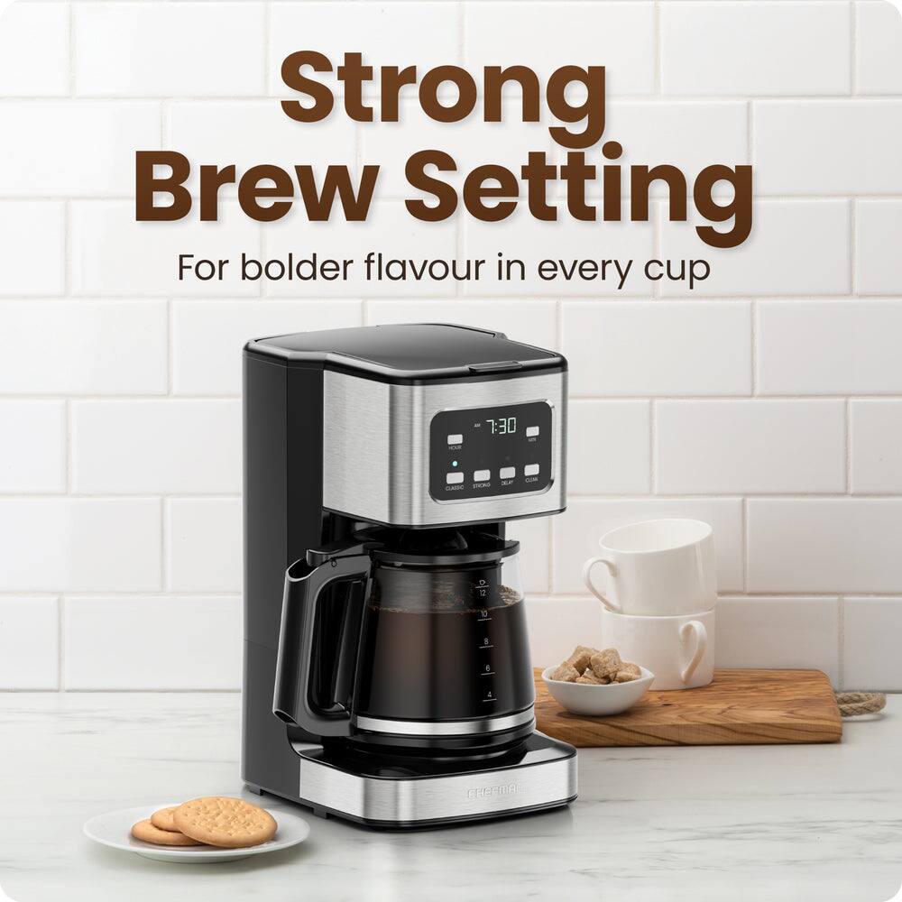 Strong Brew Setting  
For bolder flavour in every cup