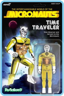 Super7 - Micronauts - ReAction+ Wv3 - Time Traveler (Translucent Yellow) - COLLECTIBLES - Multicolor
