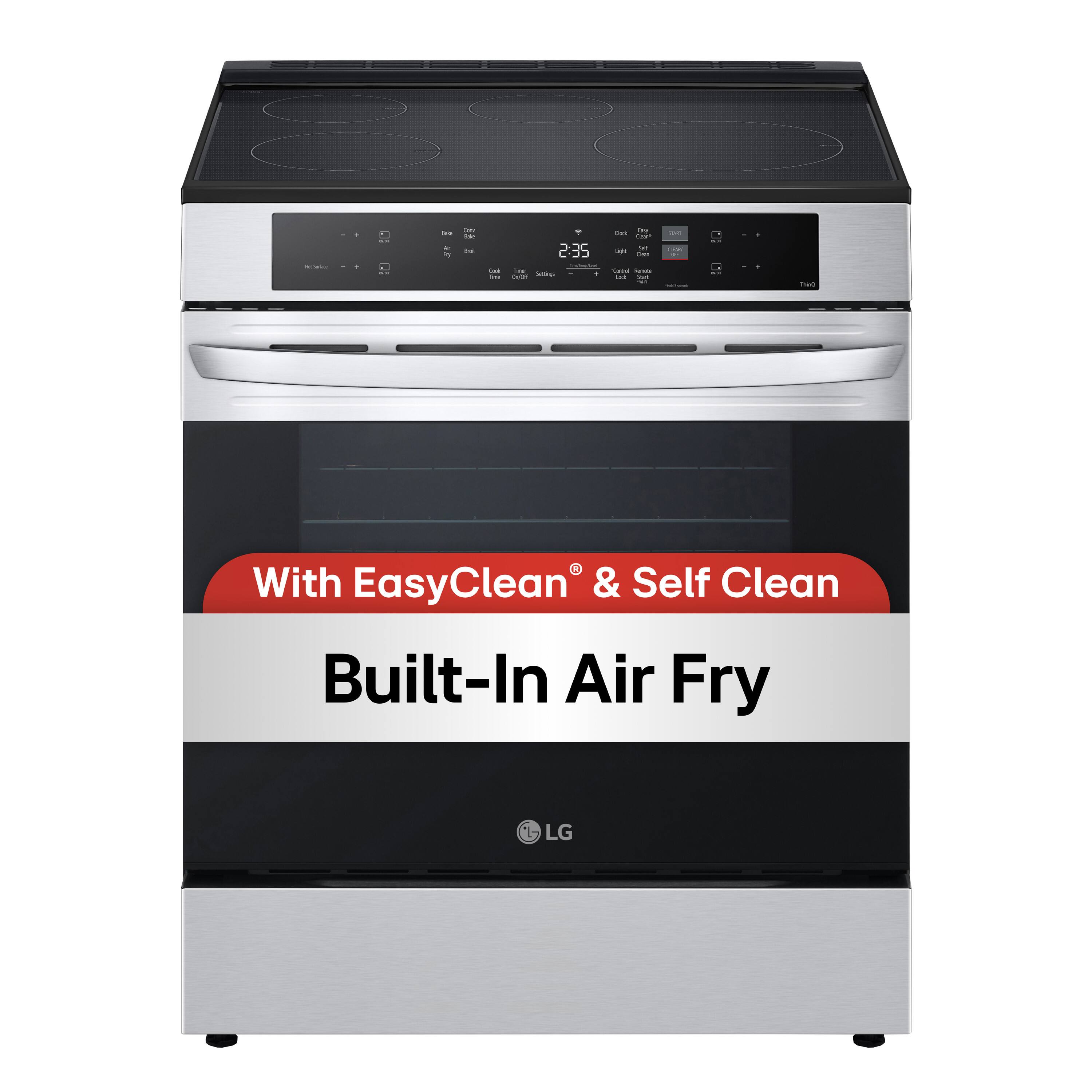 With EasyClean® & Self Clean  
Built-In Air Fry  
LG