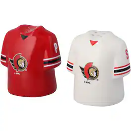 The Memory Company - Ottawa Senators Jersey Salt & Pepper Shaker Set - Multicolor