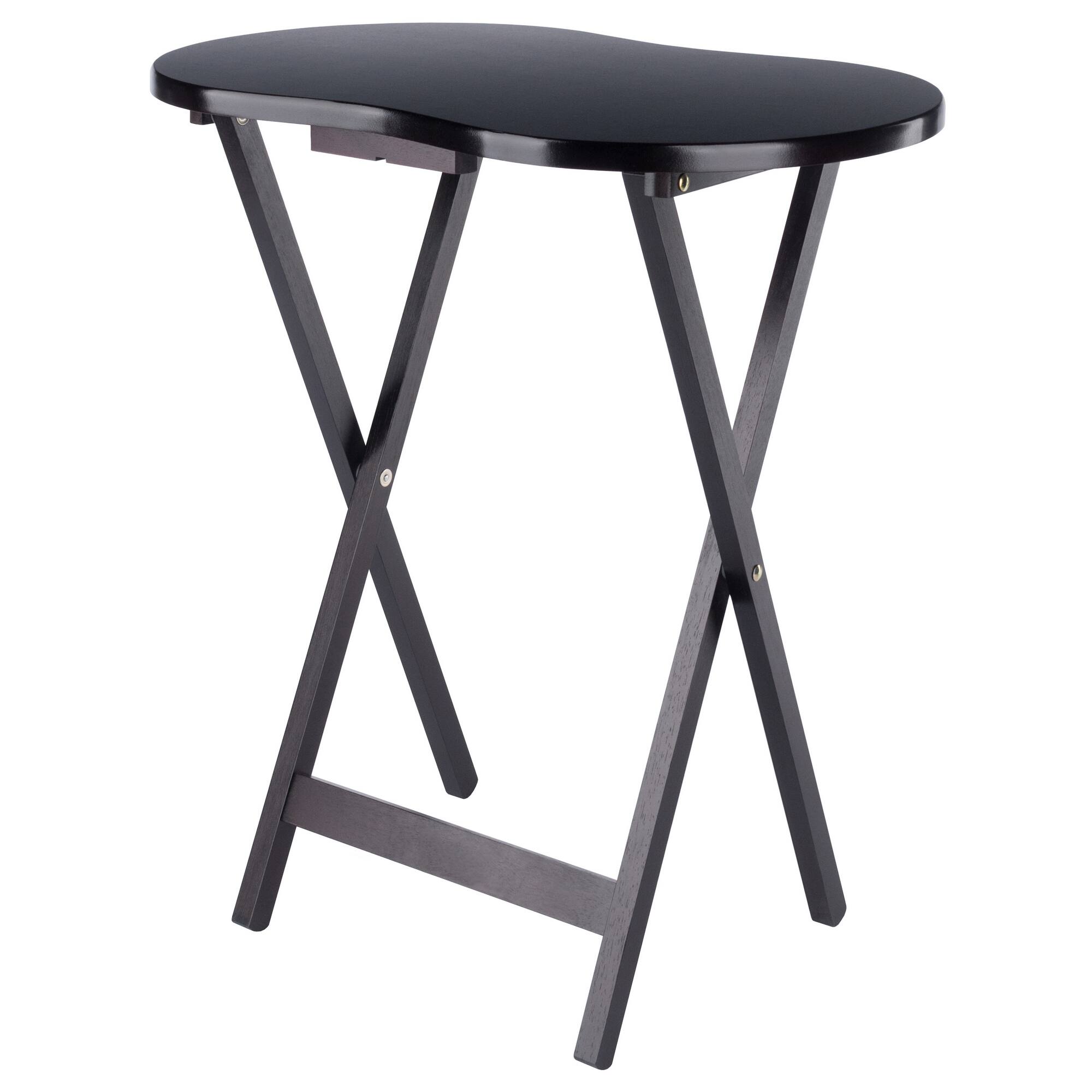 Alt View 8. Winsome Wood - Skippy 5-Pc Snack Table Set, Peanut Top - Espresso.