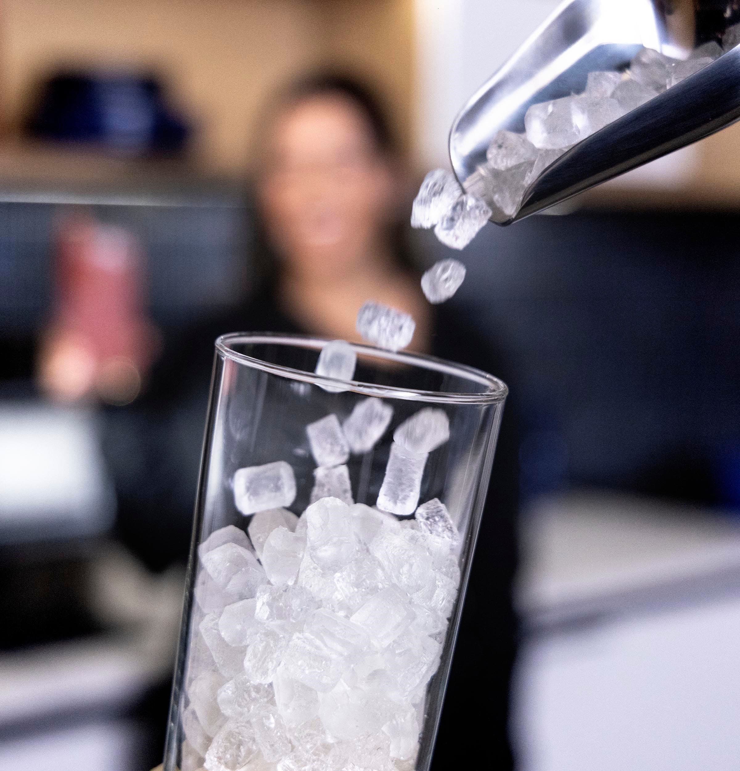 Alt View 23. GE Profile - Opal 2.0 Ultra Nugget Ice Maker with Side Tank and Scale Inhibiting Filter - Stainless Steel.