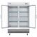 Alt View 3. Koolmore - 54 in. Two Glass Door Commercial Reach-In Refrigerator - 47 Cu Ft. RIR-2D-GD - Stainless-Steel.