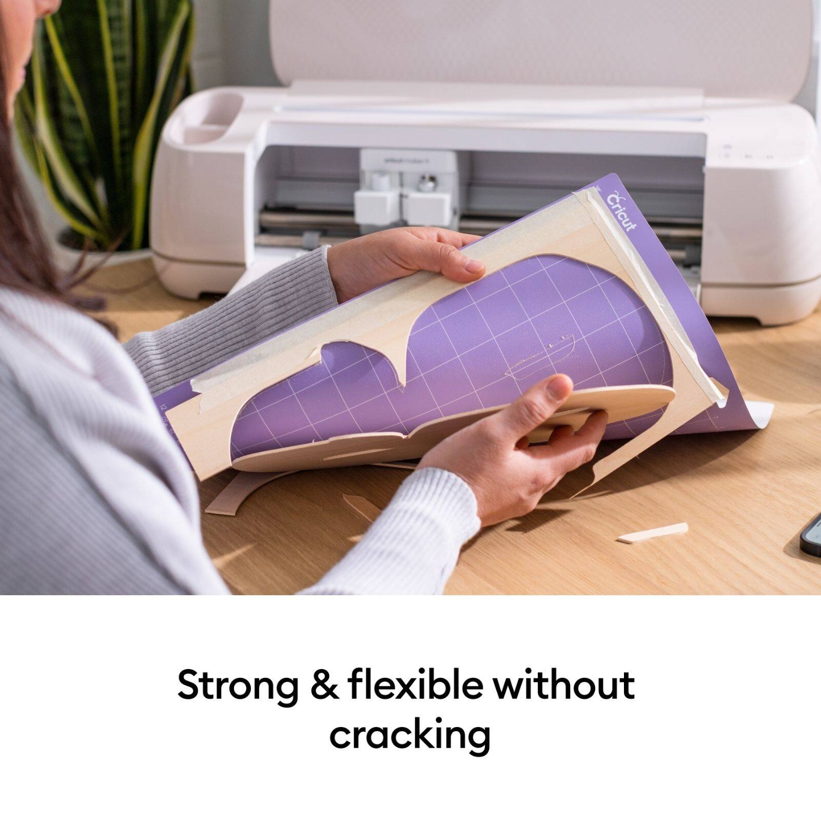Strong & flexible without cracking