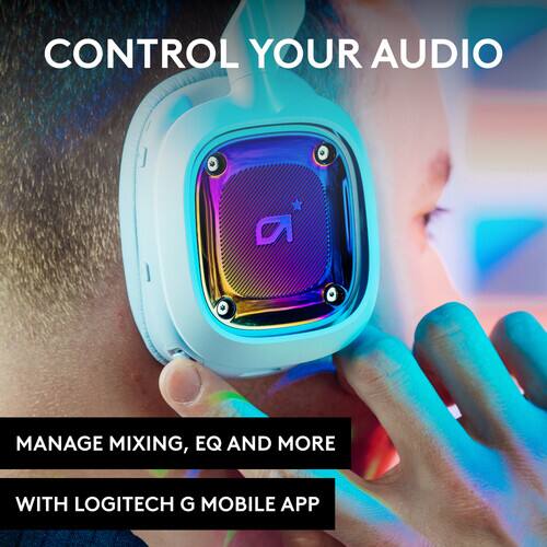 CONTROL YOUR AUDIO

MANAGE MIXING, EQ AND MORE WITH LOGITECH G MOBILE APP