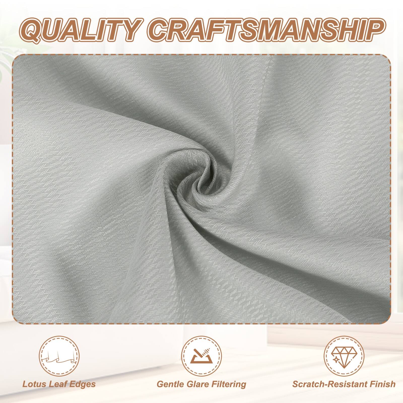 QUALITY CRAFTSMANSHIP

Lotus Leaf Edges
Gentle Glare Filtering
Scratch-Resistant Finish