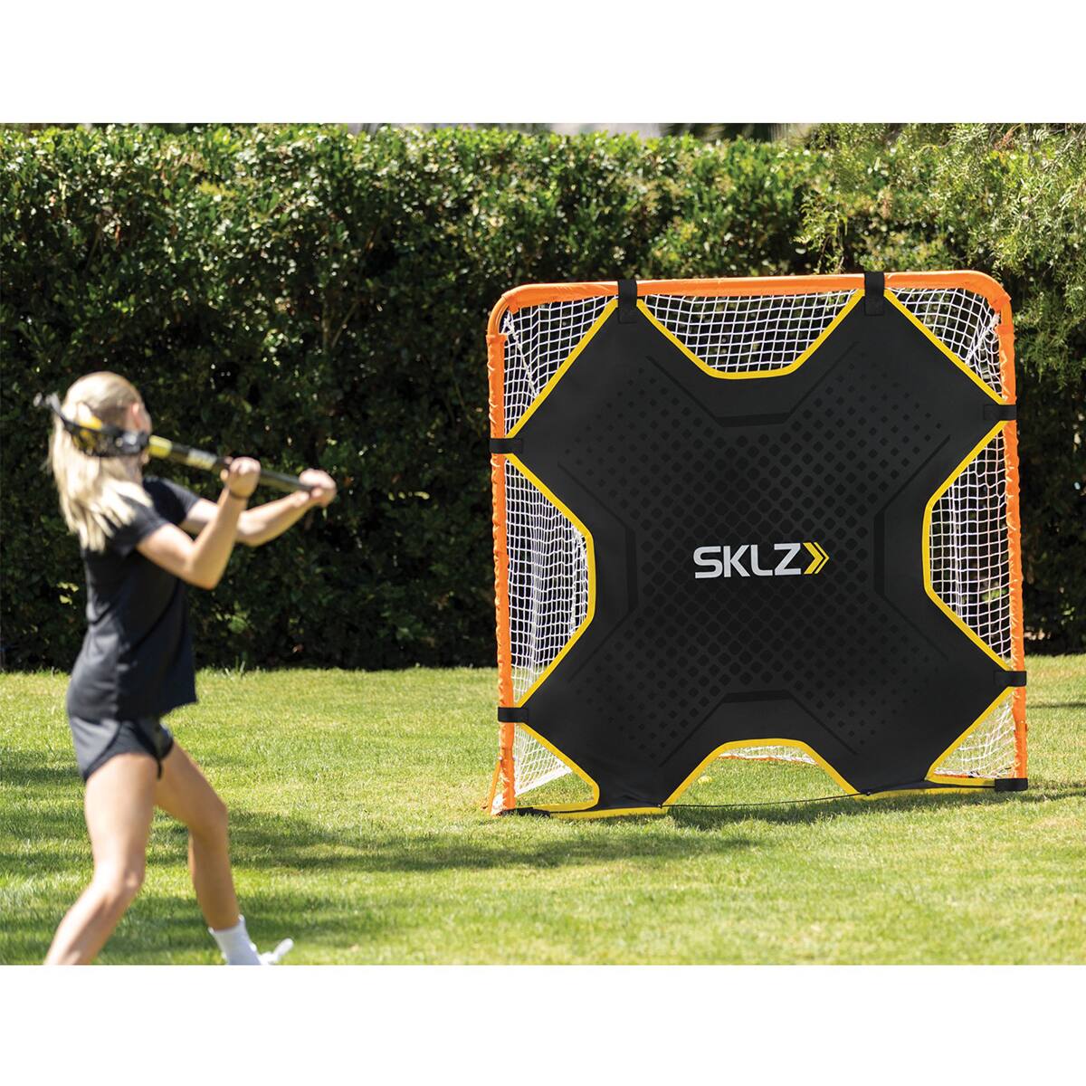 Alt View 3. SKLZ - SKLZ Lacrosse Shooting Training Aid - Black.