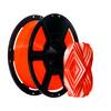 Front. Flashforge - HS PLA 3D Printer Filament-1.75mm-1kg (2.2 lbs) Spool - Orange.