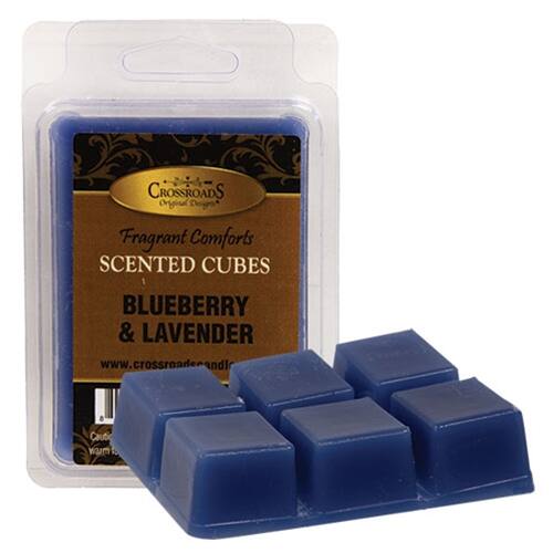 CROSSROADS Original Dojo Fragrant Comforts SCENTED CUBES BLUEBERRY & LAVENDER www.crossroadsandl.com