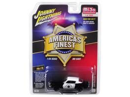 1970 Chevrolet Camaro Z28 California Highway Patrol Black White America’s Finest Limited 3600pcs Johnny Lightning 1/64 - Black And White