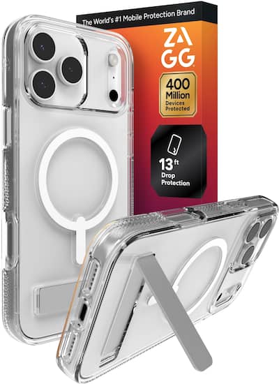 ZAGG Crystal Palace Snap MagSafe Compatible Case w/ Kickstand for ZAGG Crystal Palace Snap MagSafe Compatible Case w/ Kickstand for