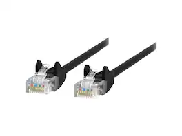 Belkin - INTERNATIONAL INC A3L980BT05MBLKS CABLE,CAT6,UTP,RJ45M/M,5M,BLK,PATCH,SNAGLESS