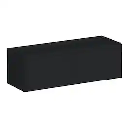 Boyel Living - 36-in W x 12-in H x 12-in D Shaker RTA Kitchen Wall Cabinet with Soft-Close - Black