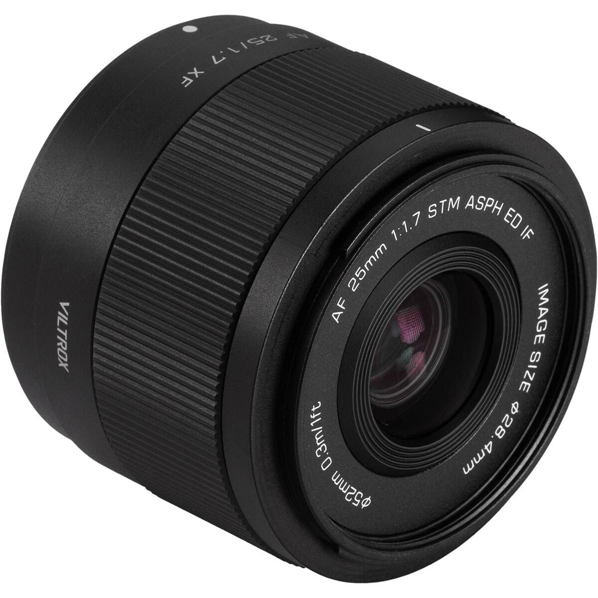 AF 25mm 1:1.7 STM ASPH ED IF  
VILTROX  
IMAGE SIZE 1ft 28.3m/0.86m  
Φ49mm