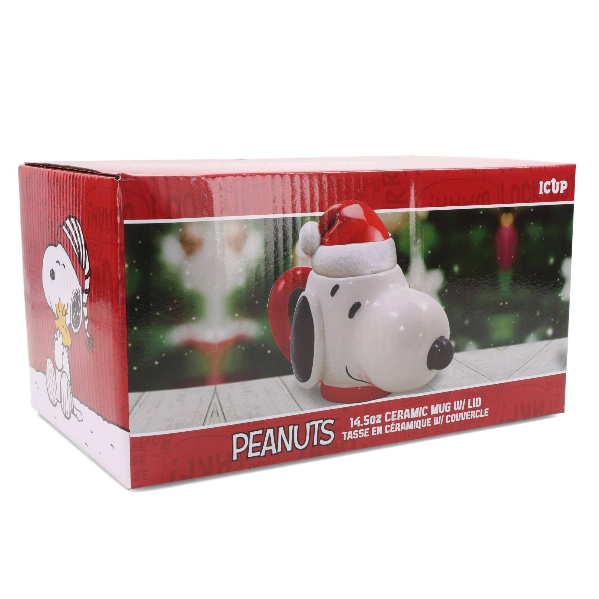 ICUP  
PEANUTS  
14.5oz CERAMIC MUG W/ LID  
TASSE EN CERAMIQUE W/ COUVERCLE