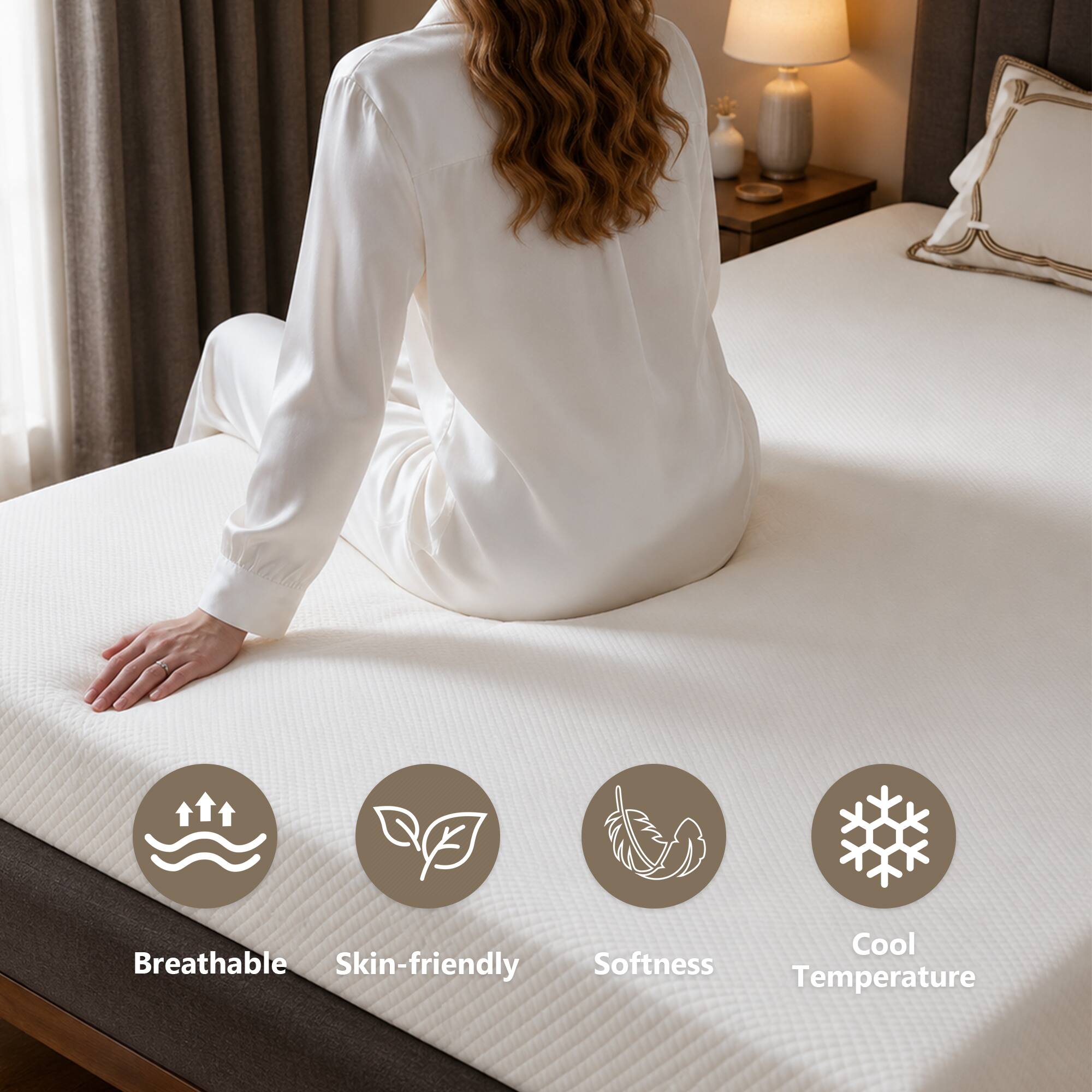 Cool, Breathable, Skin-friendly, Softness, Temperature