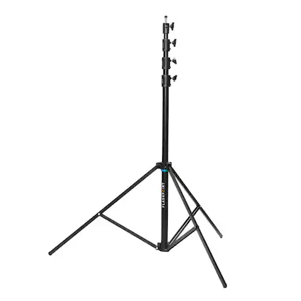 Front. Flashpoint - Flashpoint Pro Heavy-Duty Air-Cushioned Auto Light Stand (13').