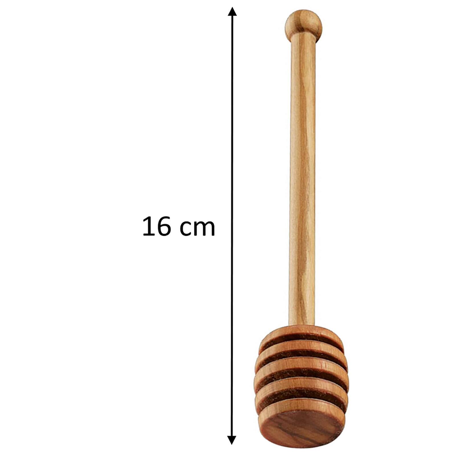 Alt View 2. Kuchenprofi - Cilio Toscana Olivewood Honey Dipper, 6.8-Inch - Brown.