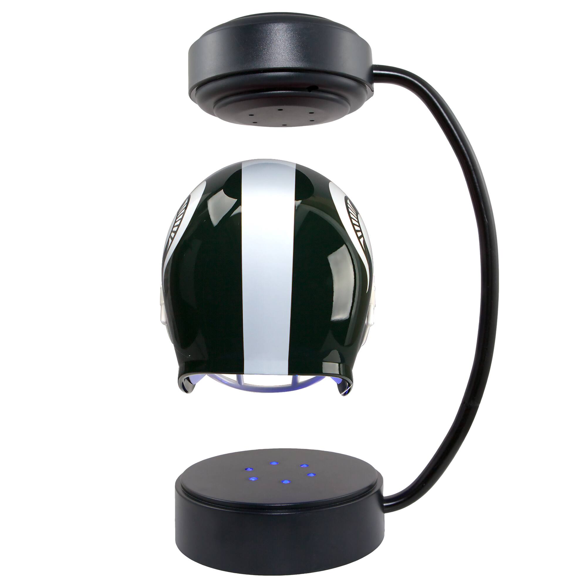 Alt View 3. Pegasus - Michigan State Spartans Hover Team Helmet - Green.