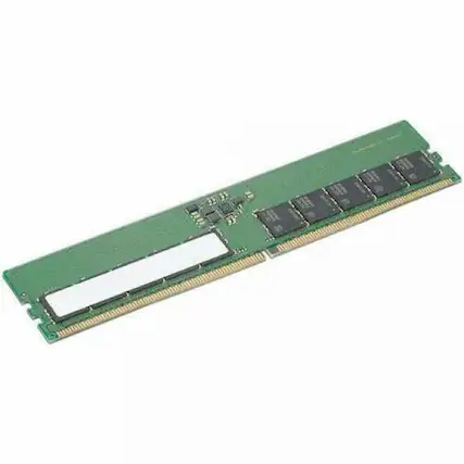 Front. Lenovo - Lenovo RAM Module - For Computer - 16 GB (1 x 16GB) - DDR5-5600/PC5-44800 DDR5 SDRAM - 5600 MHz - Unbuffered - 288-pin - Unknown.