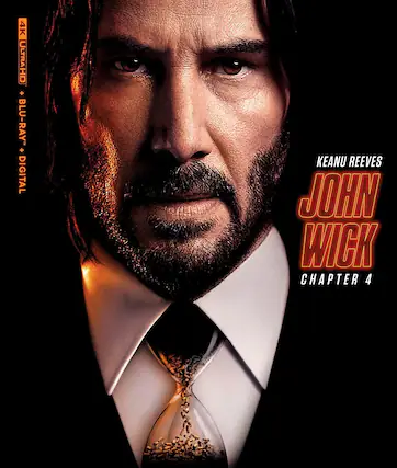 Front. John Wick: Chapter 4 - 4K Blu-Ray.