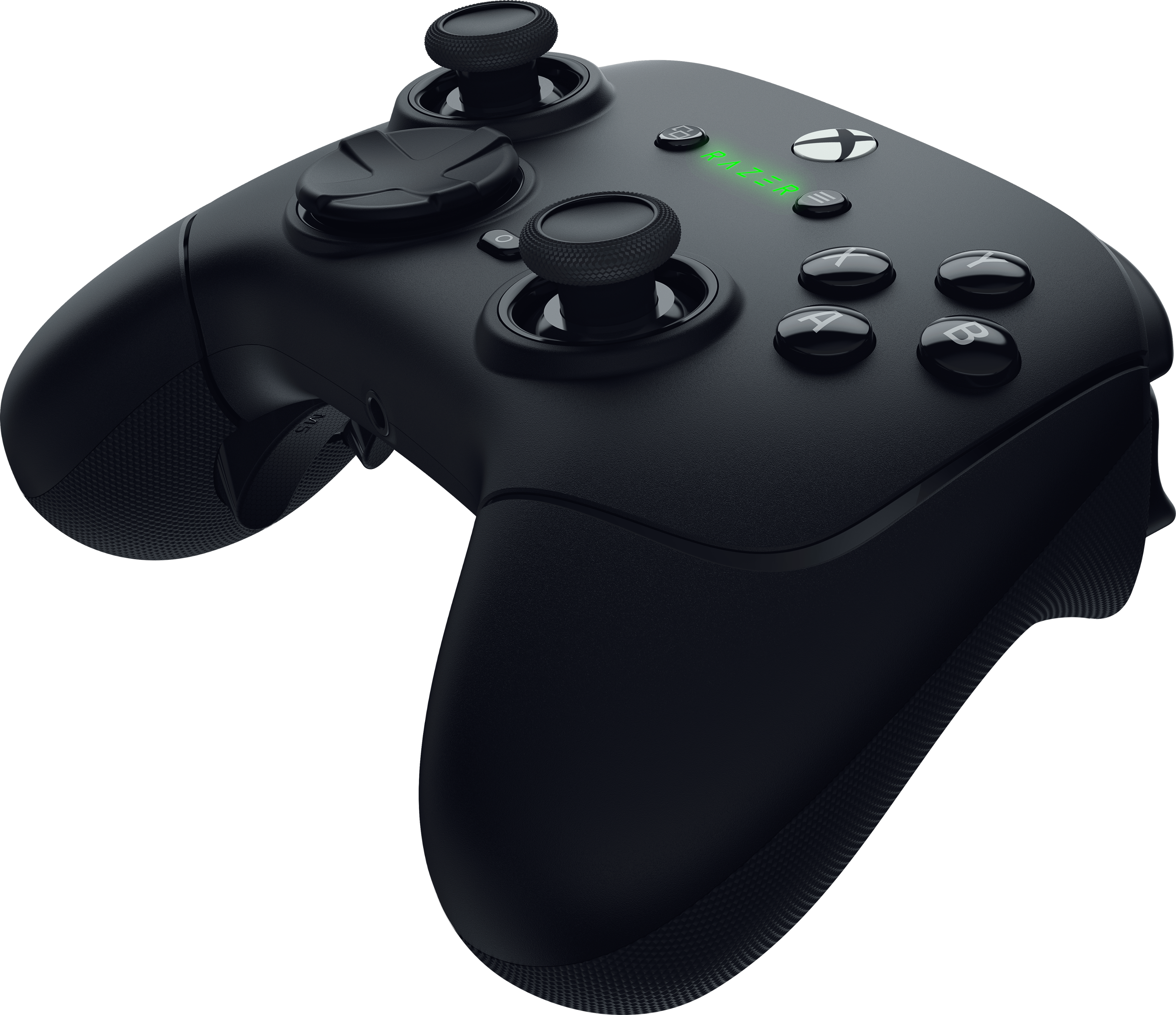 Alt View 9. Razer - Wolverine V3 Pro Wireless Gaming Controller with 6 Remappable Buttons, Fast Triggers, Designed for Xbox Series X|S, PC - Black.